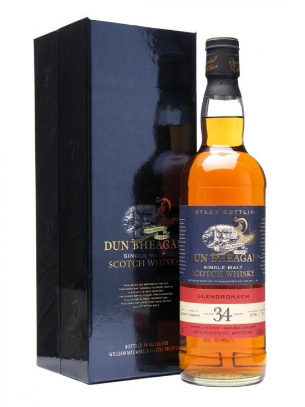 Glendronach 1975 34 Year Old Dun Bheagan
