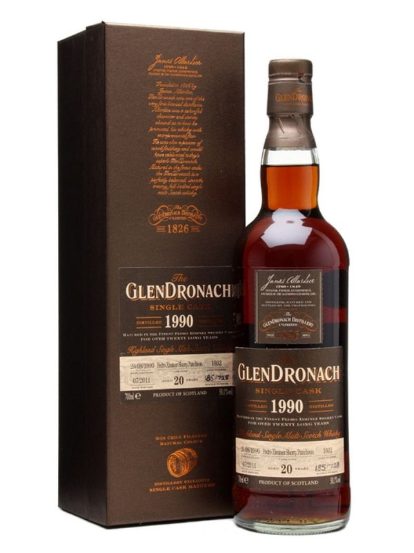 Glendronach 1990 20 Year Old PX Puncheon #1032