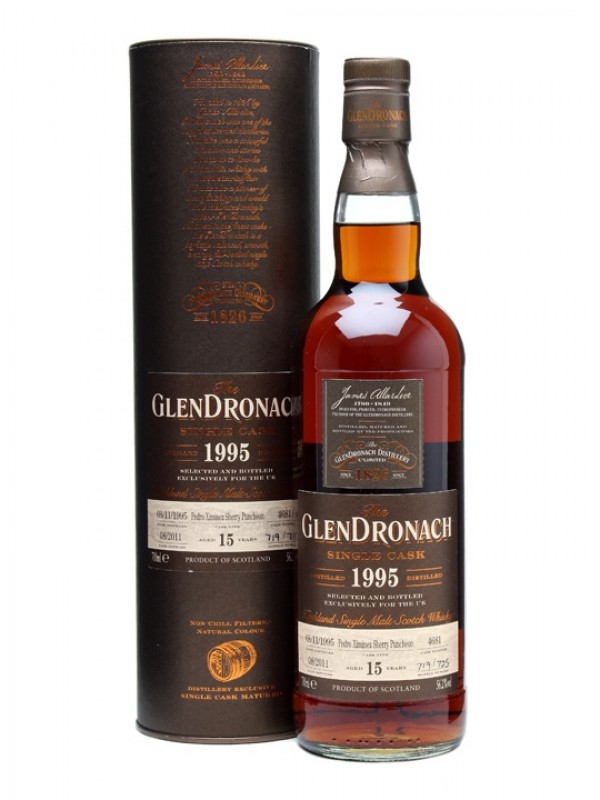 Glendronach 1995 15 Year Old PX Puncheon