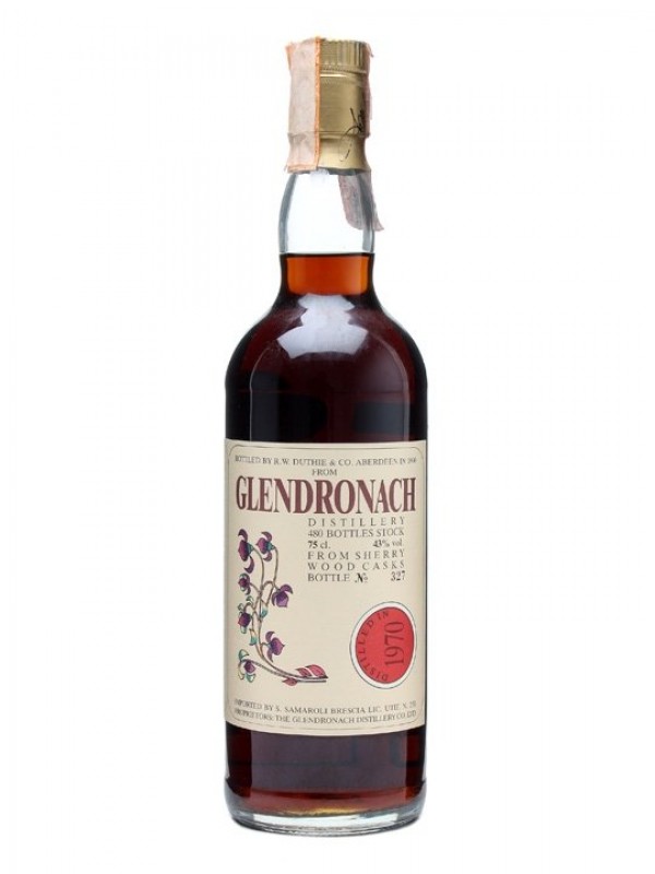 Glendronach 1970 Bottled 1990 Sherry Casks Samaroli