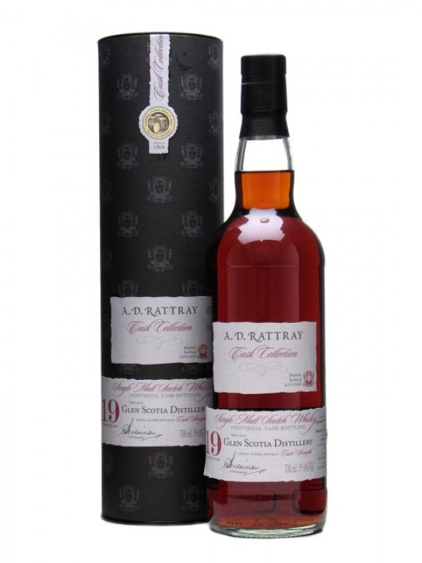 Glen Scotia 1992 19 Year Old Sherry Butt Dewar Rattray
