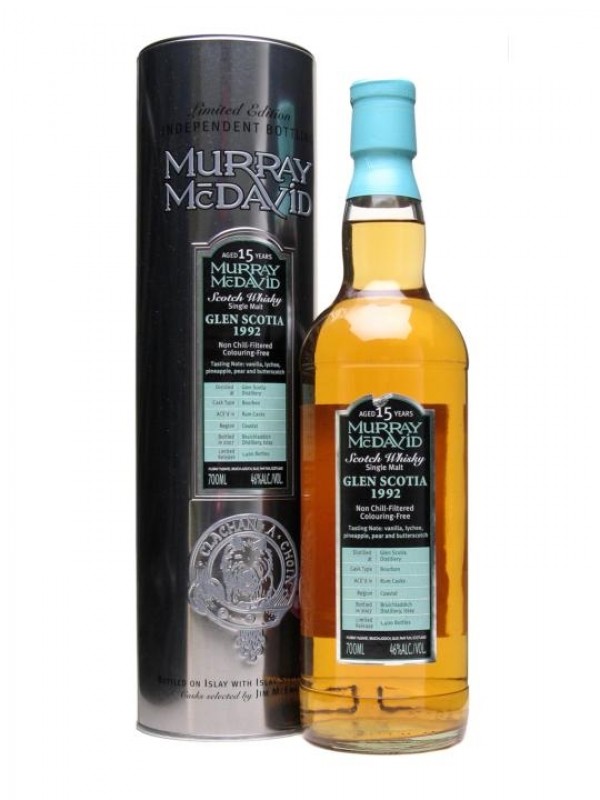 Glen Scotia 1992 15 Year Old Murray Mcdavid