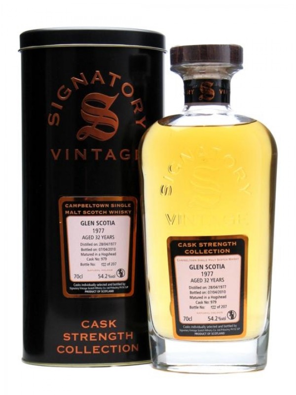 Glen Scotia 1977 32 Year Old Cask #979 Signatory