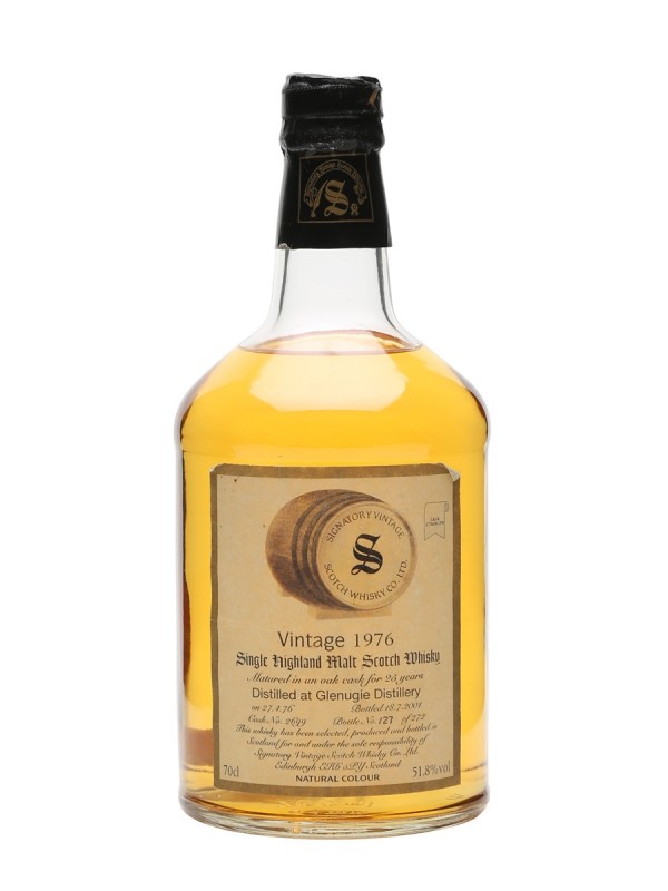 Glenugie 1976 25 Year Old Cask #2699 Signatory