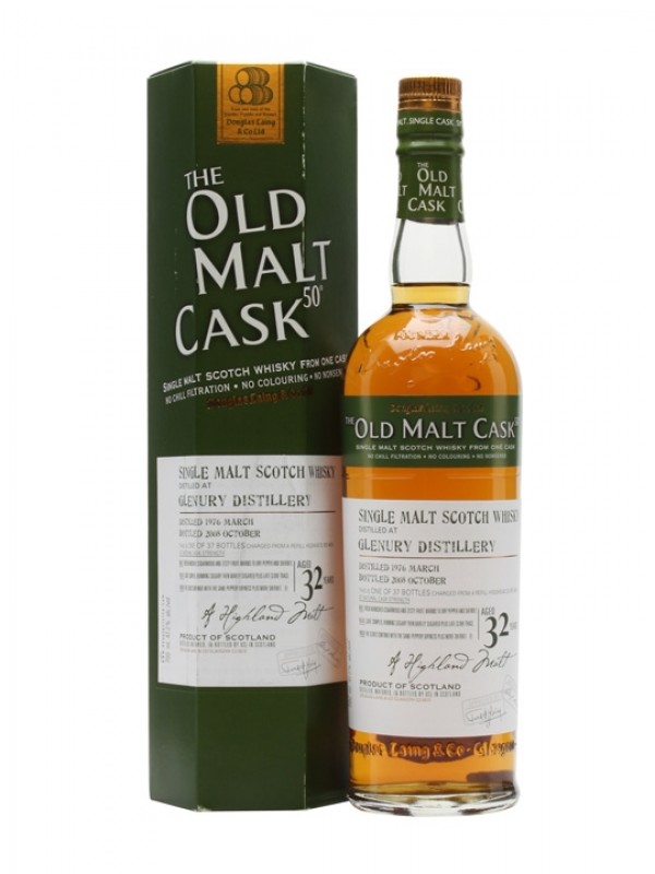 Glenury 1976 32 Year Old Douglas Laing Old Malt Cask