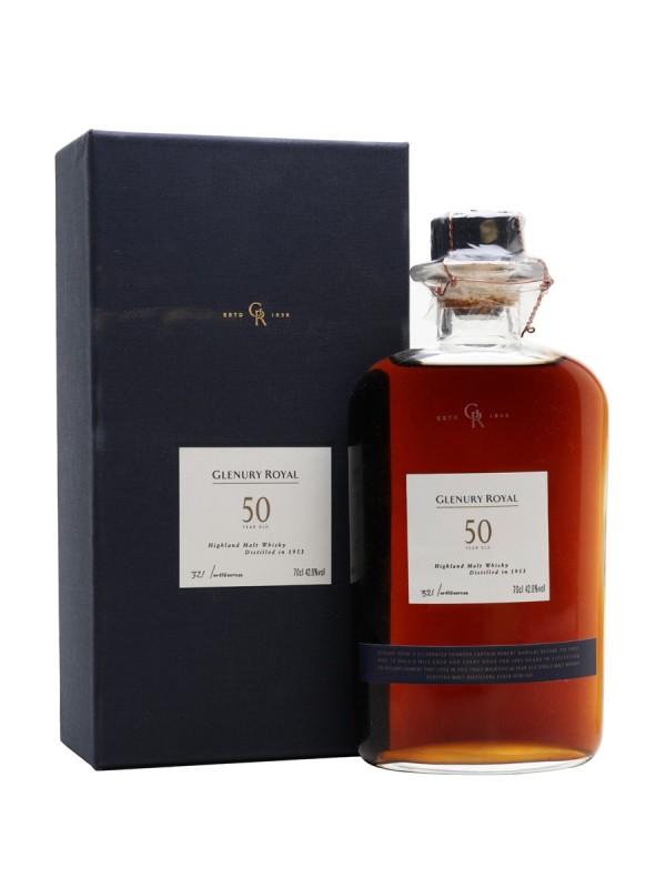 Glenury Royal 1953 50 Year Old Dark Sherry