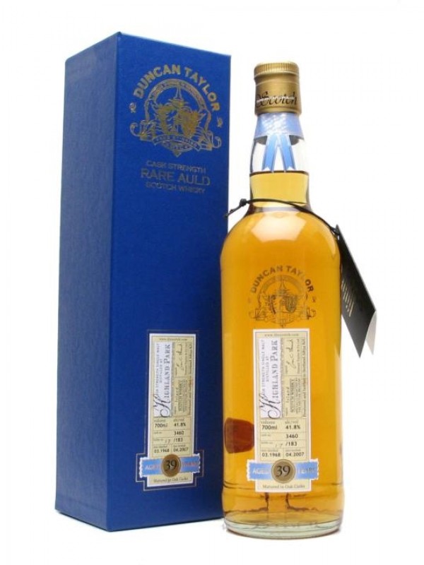 Highland Park 1968 39 Year Old Duncan Taylor