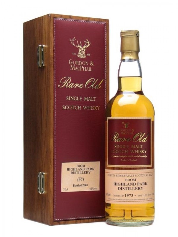 Highland Park 1973 Rare Old First Fill Sherry Gordon & Macphail