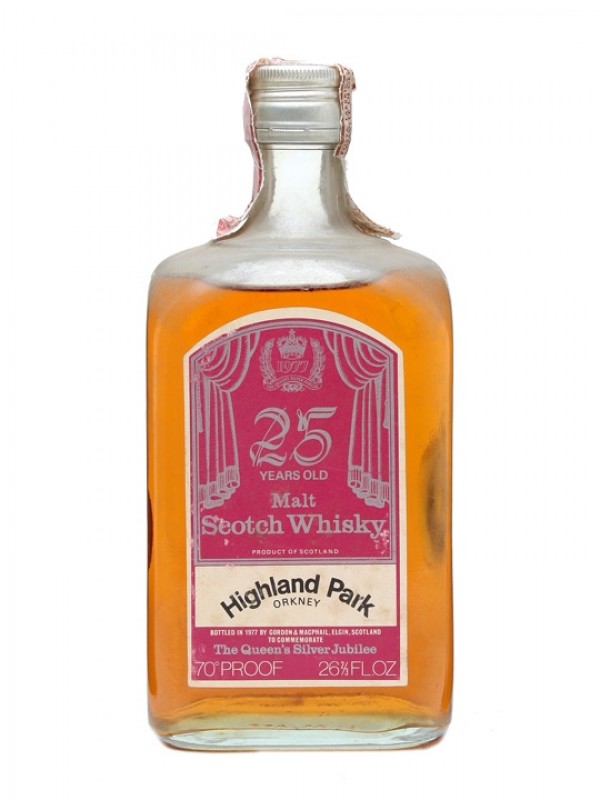 Highland Park Silver Jubilee Bottled 1977 Gordon & Macphail