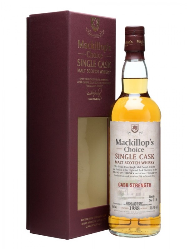 Highland Park 1988 13 Year Old Cask #716 Mackillop's Choice