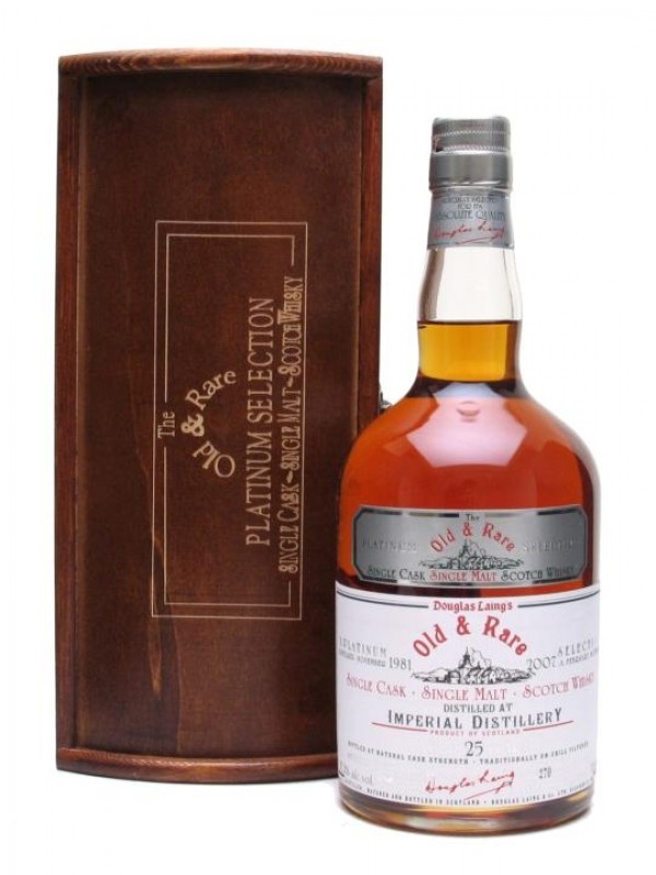 Imperial 1981 25 Year Old Douglas Laing Platinum Selection