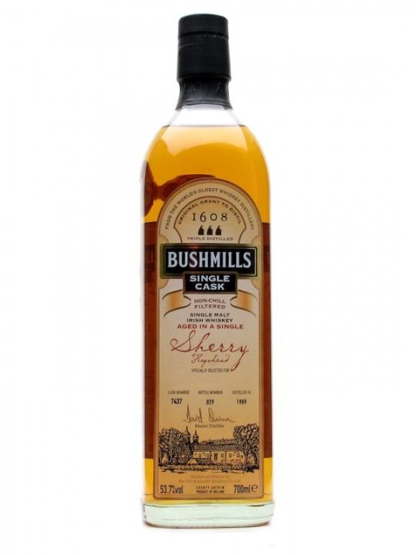 Bushmills 1989 Sherry Hogshead