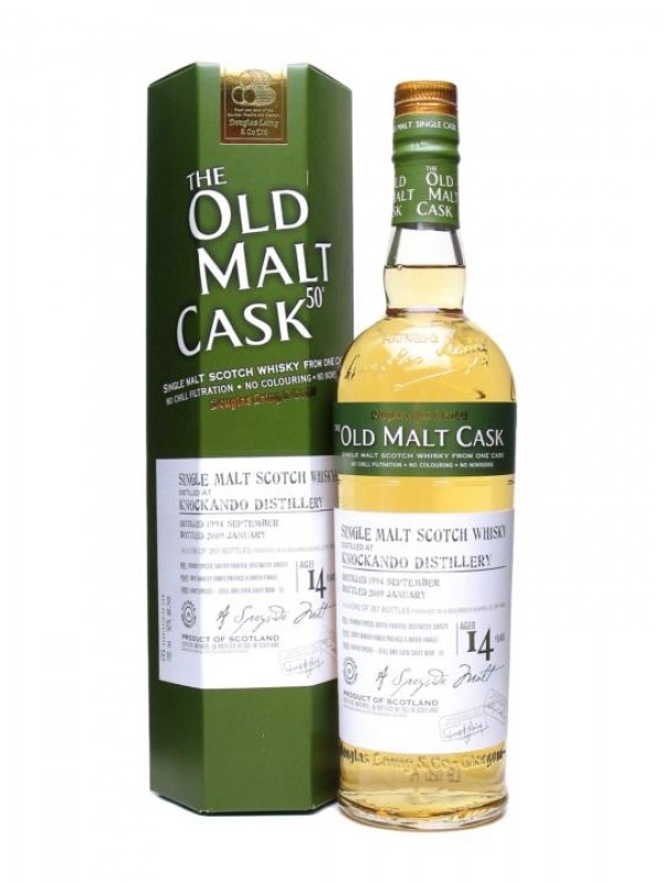Knockando 1994 14 Year Old Bourbon Cask Douglas Laing Old Malt Cask
