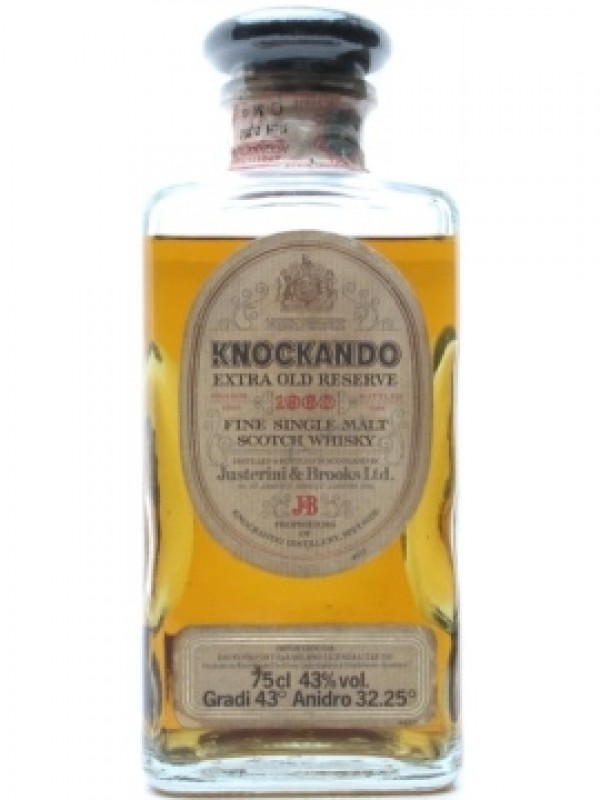 Knockando 1960 Bottled 1981
