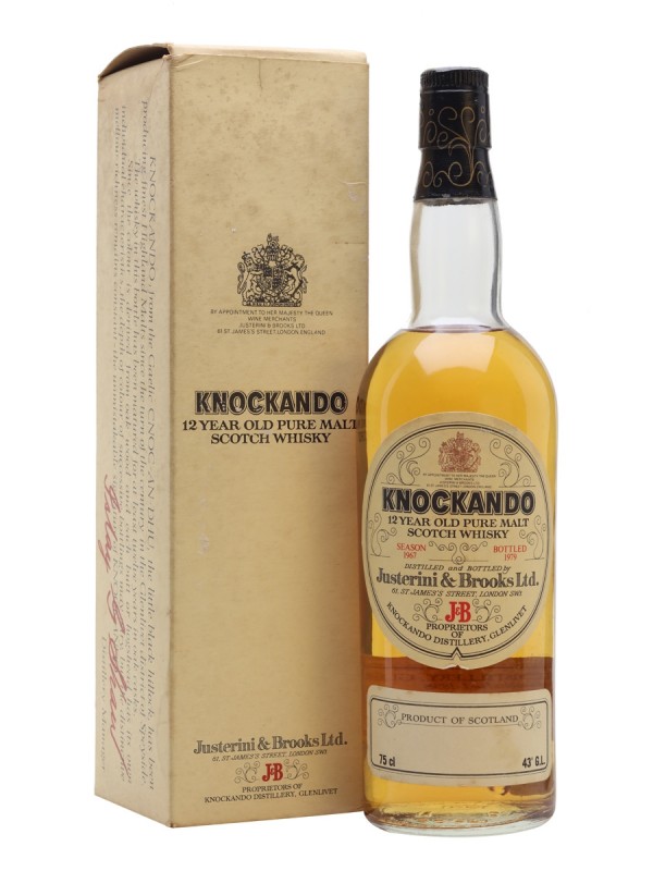 Knockando 1967 Bottled 1970s