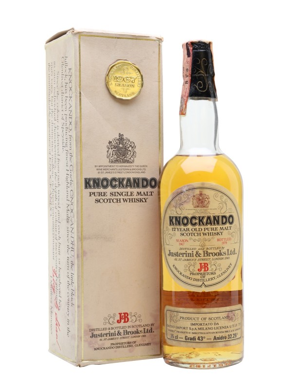 Knockando 1976 Bottled 1991