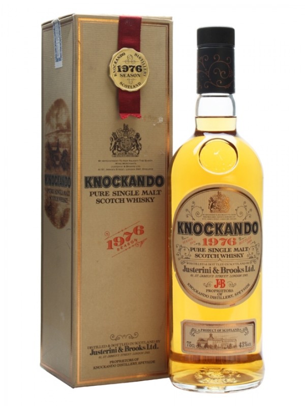 Knockando 1976 Bottled 1989