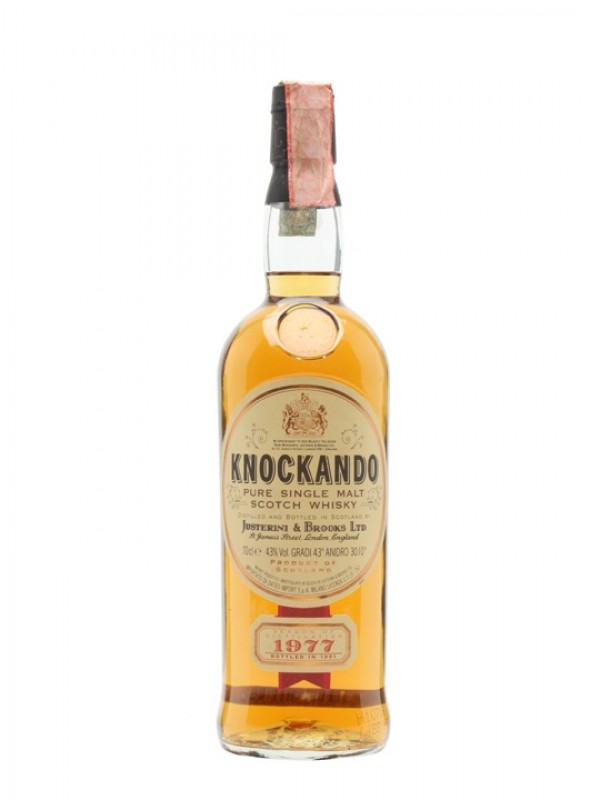 Knockando 1977 Bottled 1991