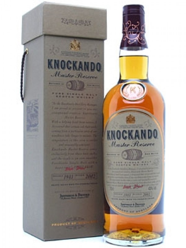 Knockando 1981 21 Year Old Master Reserve
