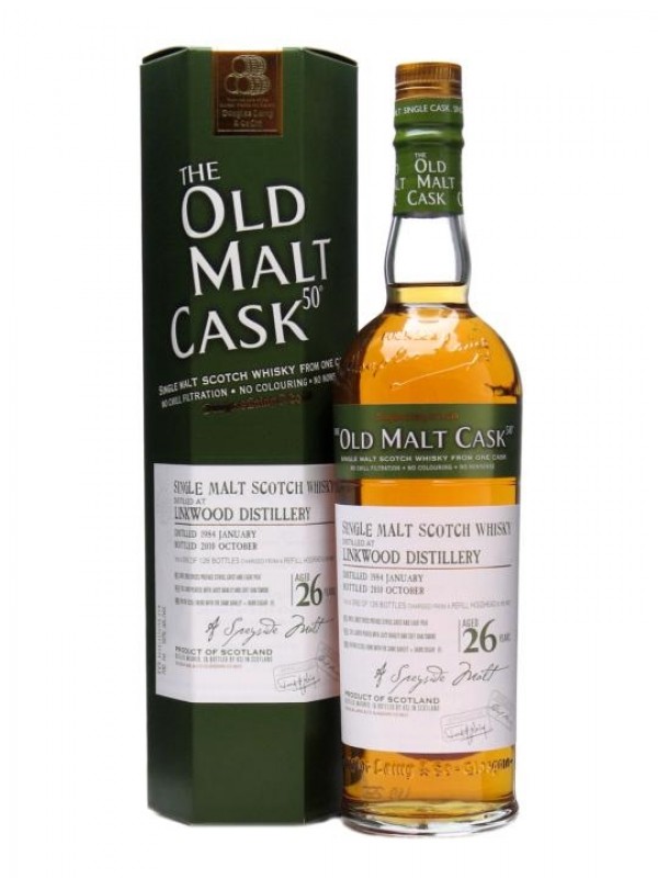 Linkwood 1984 26 Year Old Old Malt Cask #6627 Douglas Laing