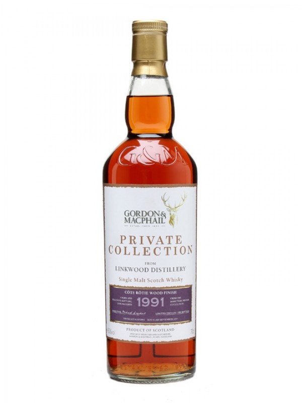 Linkwood 1991 Private Collection Cote Rotie Finish Gordon & Macphail