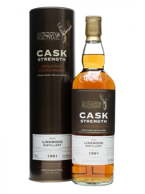 Linkwood 1991 Cask Strength Casks #5520+5522 Gordon & Macphail Cask Strength Collection
