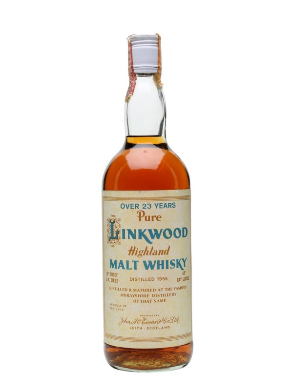 Linkwood 1955 23 Year Old Cream Label