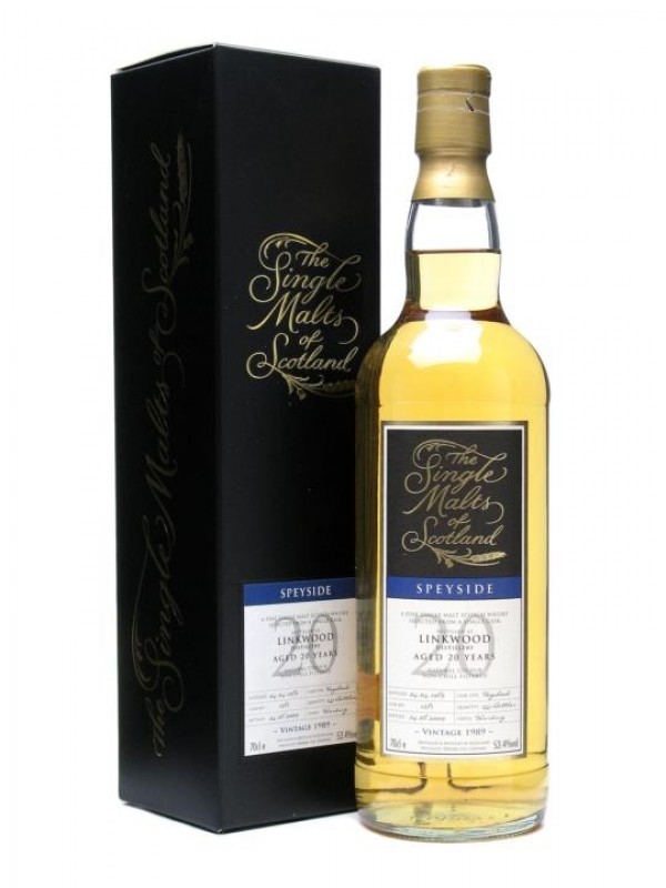 Linkwood 1989 20 Year Old Single Malts of Scotland