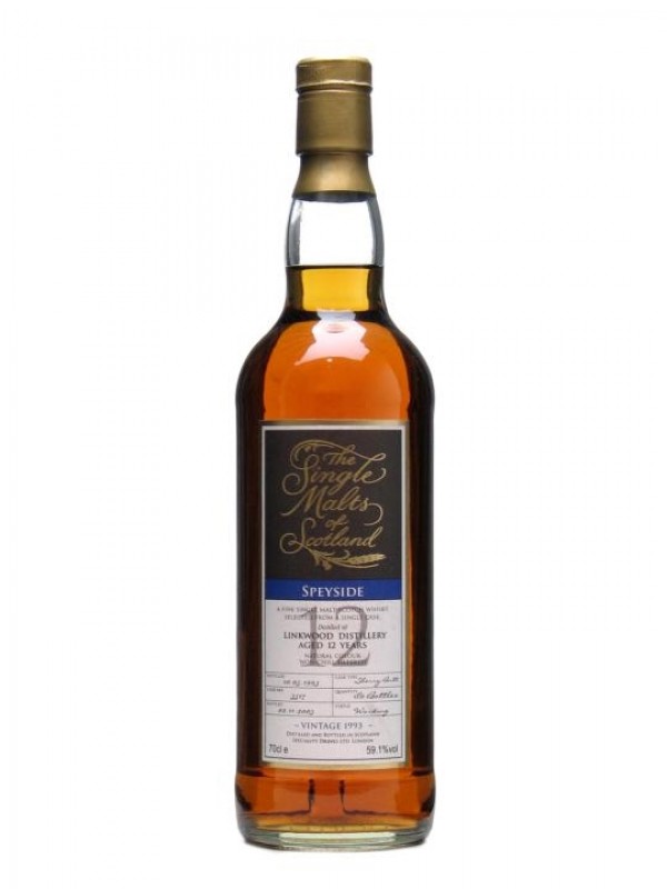Linkwood 1993 12 Year Old Sherry Single Malts of Scotland