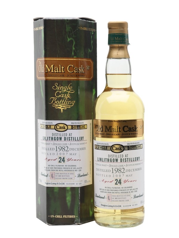 Linlithgow 1982 24 Year Old Old Malt Cask #3560 Douglas Laing