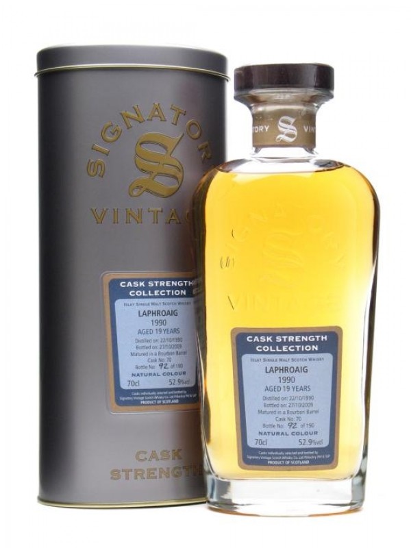 Laphroaig 1990 19 Year Old Signatory