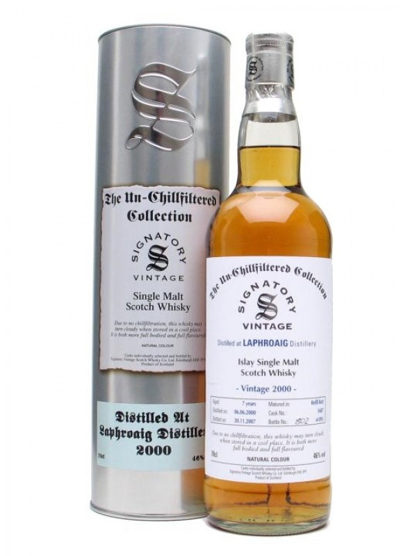 Laphroaig 2000 9 Year Old Signatory