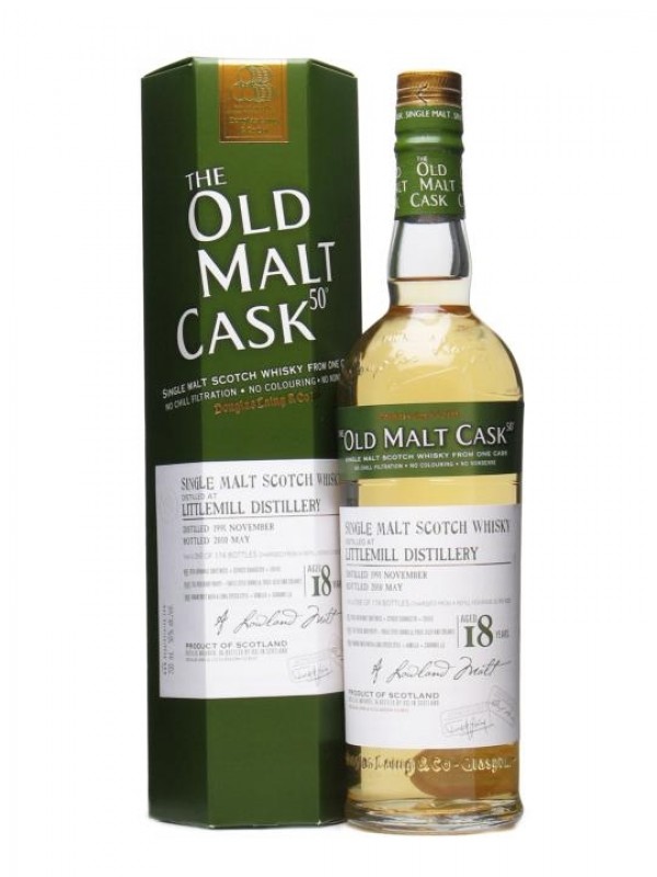 Littlemill 1991 18 Year Old Old Malt Cask #6201 Douglas Laing