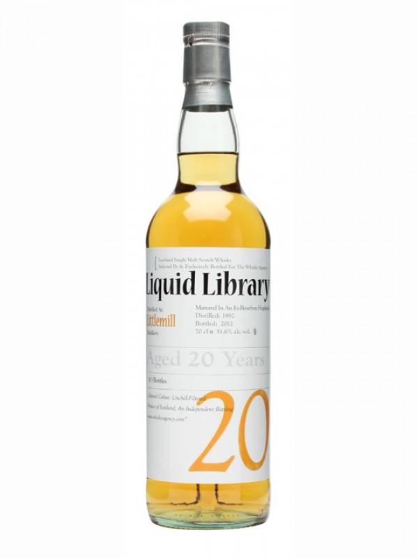 Littlemill 1992 20 Year Old Liquid Library The Whisky Agency