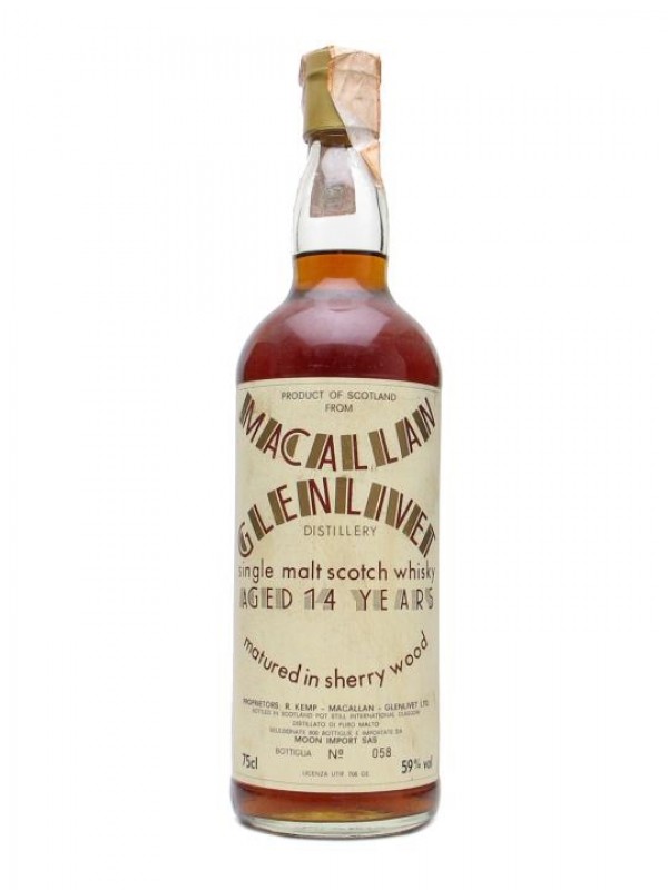 Macallan 14 Year Old Sherry Cask Moon Import