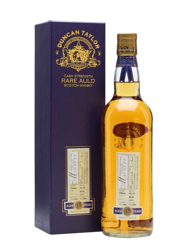 Macduff 1968 39 Year Old Cask #8550 Duncan Taylor Rare Auld
