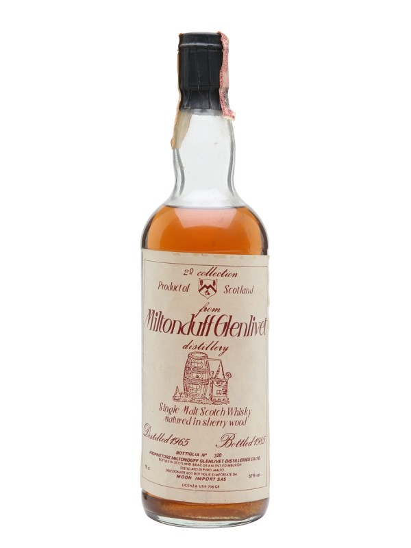 Miltonduff 1965 Bottled 1985 Sherry Wood Moon Import