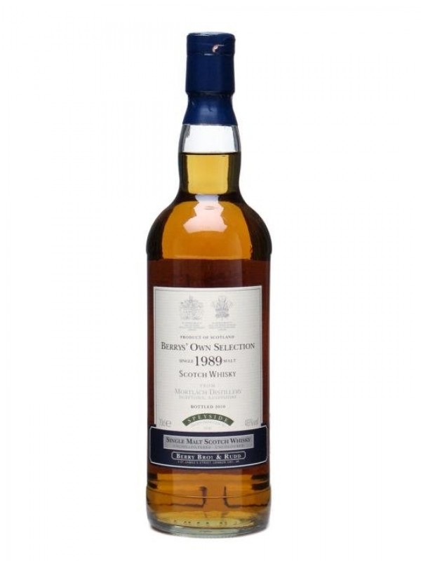 Mortlach 1989 Bottled 2010 Cask #5141 Berry Bros & Rudd