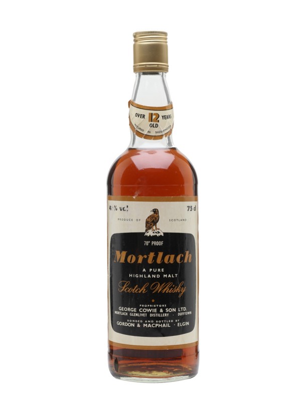 Mortlach 12 Year Old Bottled 1970s Gordon & Macphail