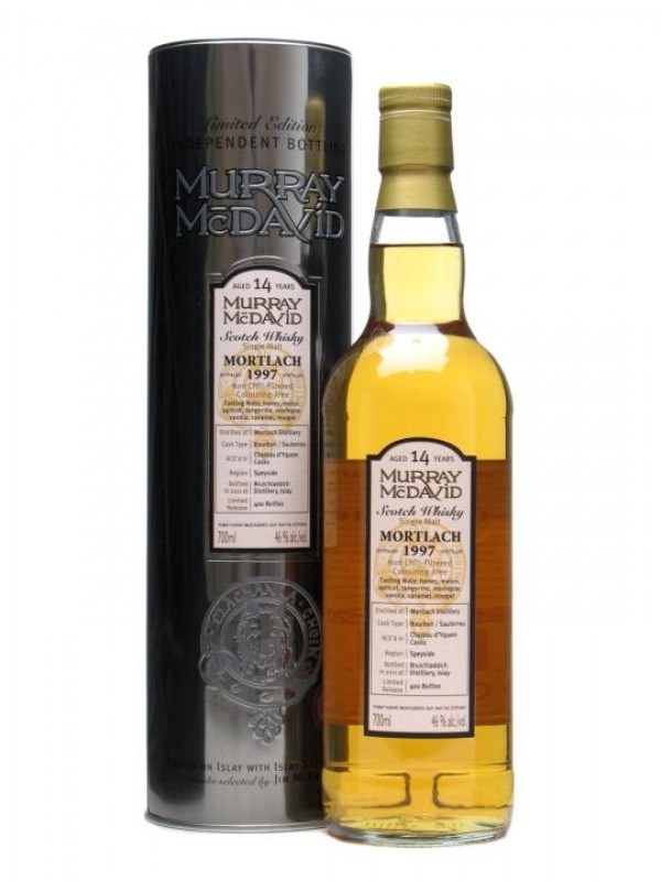 Mortlach 1997 14 Year Old Yquem Finish Murray McDavid