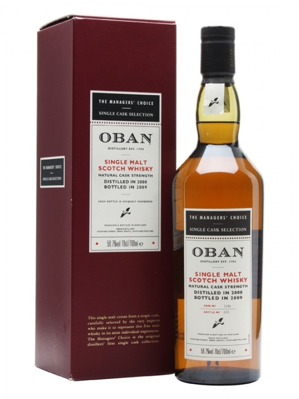 Oban 2000 Managers' Choice Cask 1186
