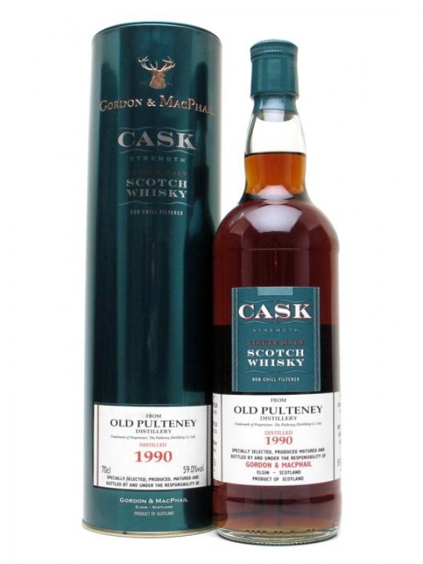Old Pulteney 1990 Sherry Cask Gordon & Macphail Cask Strength Collection