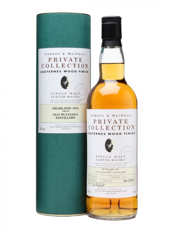 Old Pulteney 1994 Sauternes Finish Private Collection Gordon & Macphail