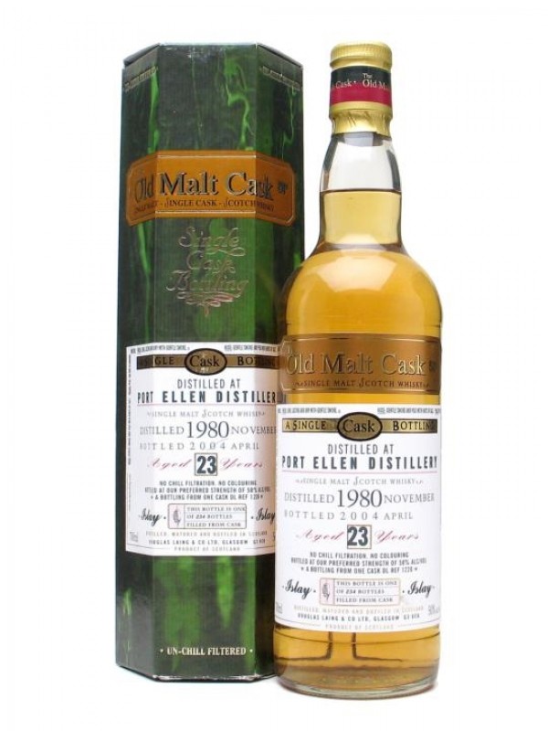 Port Ellen 1980 23 Year Old Douglas Laing Old Malt Cask