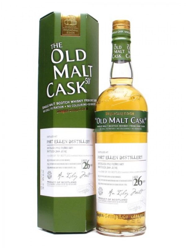 Port Ellen 1982 26 Year Old Sherry Cask #4447 Douglas Laing Old Malt Cask