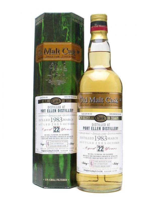 Port Ellen 1983 22 Year Old Douglas Laing Old Malt Cask