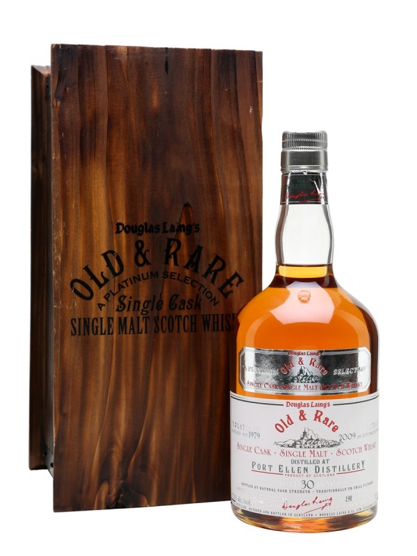 Port Ellen 1979 30 Year Old Bottled Oct 2009 Douglas Laing Platinum Selection