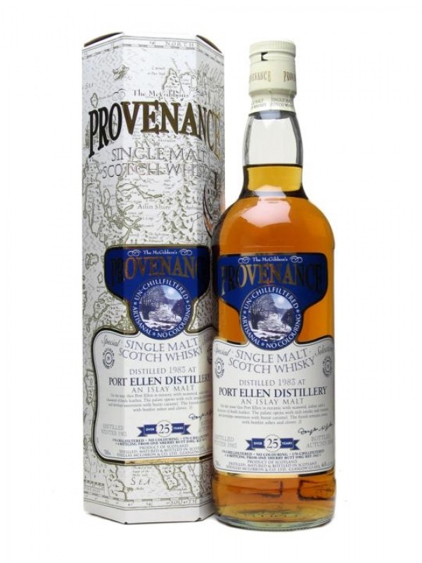 Port Ellen 1983 25 Year Old Bottled Autumn 2008 Sherry McGibbon's