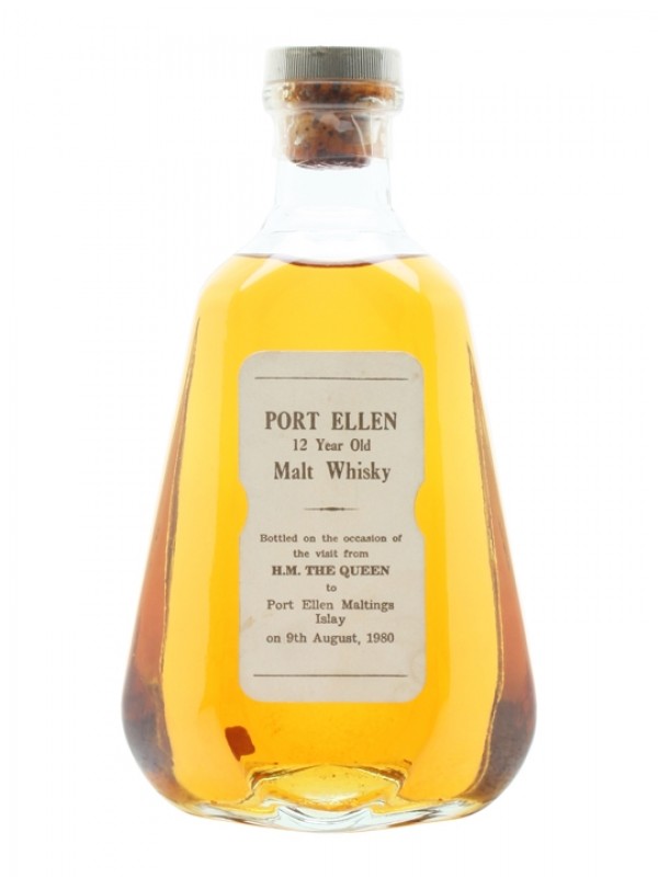 Port Ellen 12 Year Old Queen's Visit to Distillery in 1980