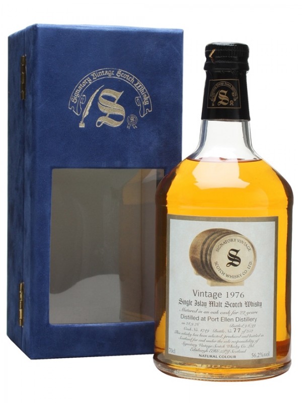 Port Ellen 1976 22 Year Old Cask #4749 Signatory
